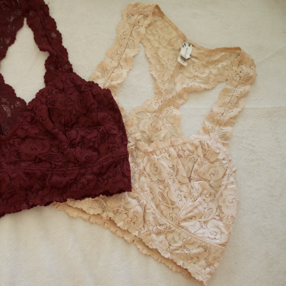 Creme Lace Bralette